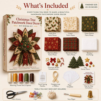 Arconism™ StitchJoy Christmas Door Hanging Kit