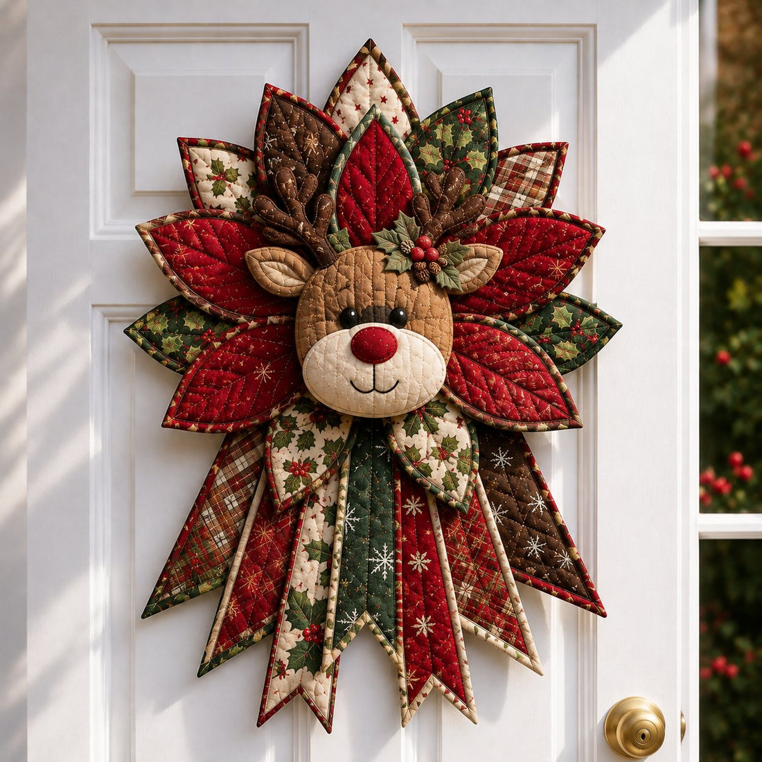 Arconism™ StitchJoy Christmas Door Hanging Kit