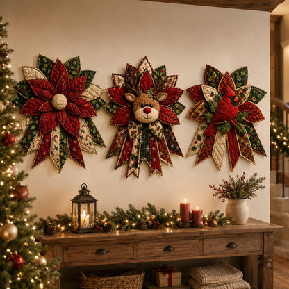Arconism™ StitchJoy Christmas Door Hanging Kit