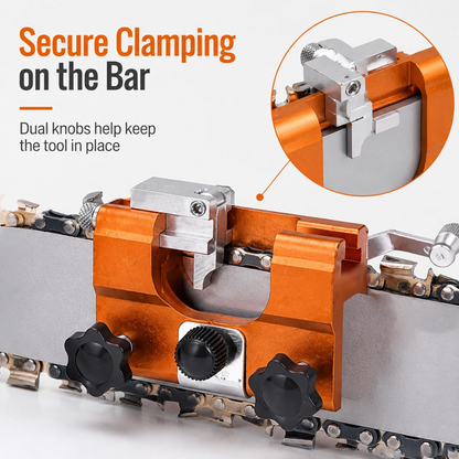 RazorWolf® Perfect Edge on Your Chainsaw Every Time
